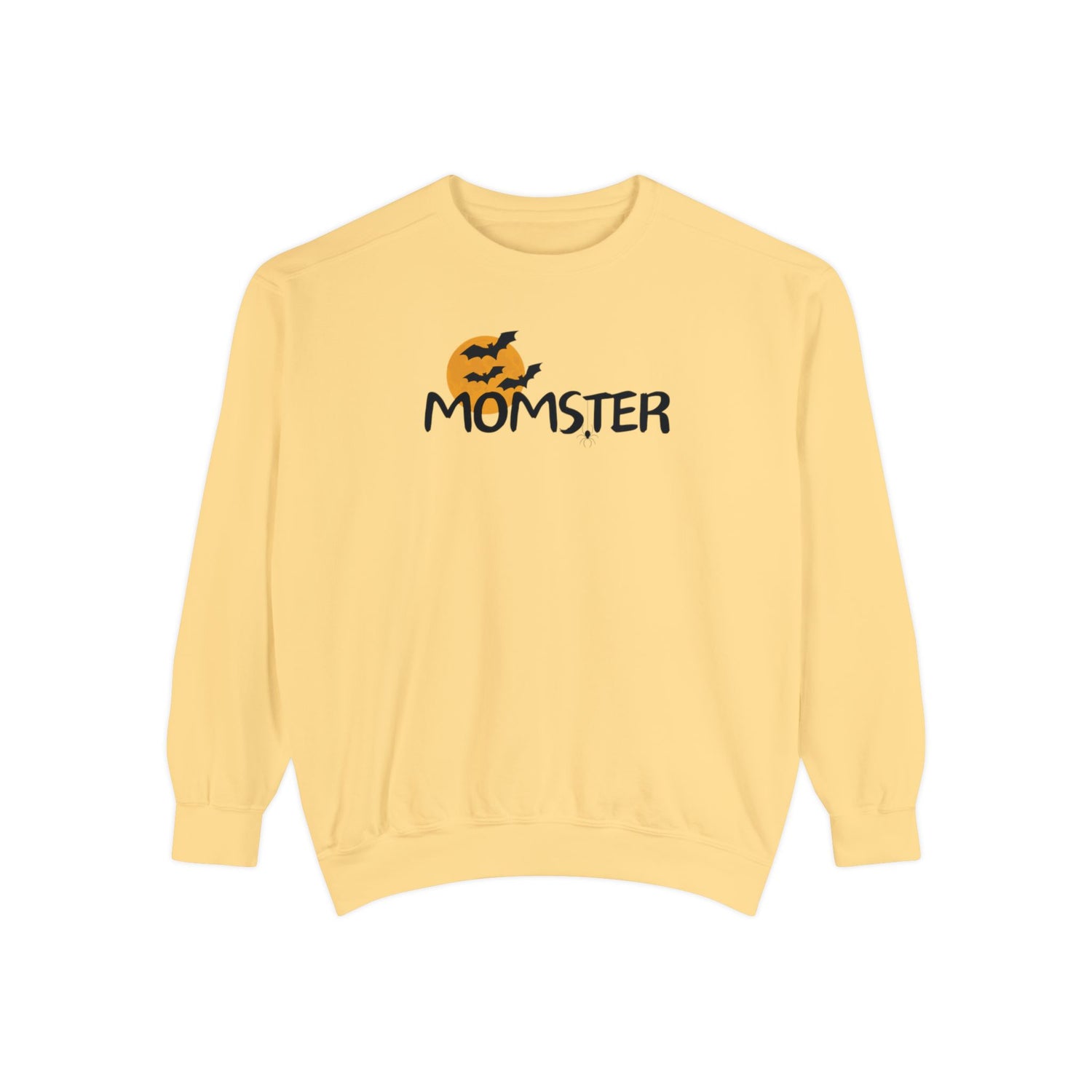 Momster Halloween Crewneck | Unisex Garment-Dyed Sweatshirt