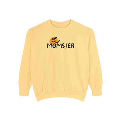 Momster Halloween Crewneck | Unisex Garment-Dyed Sweatshirt