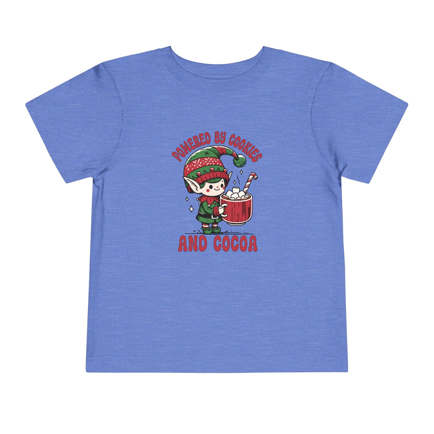 Powered by Cookies and Cocoa Toddler Short Sleeve Tee