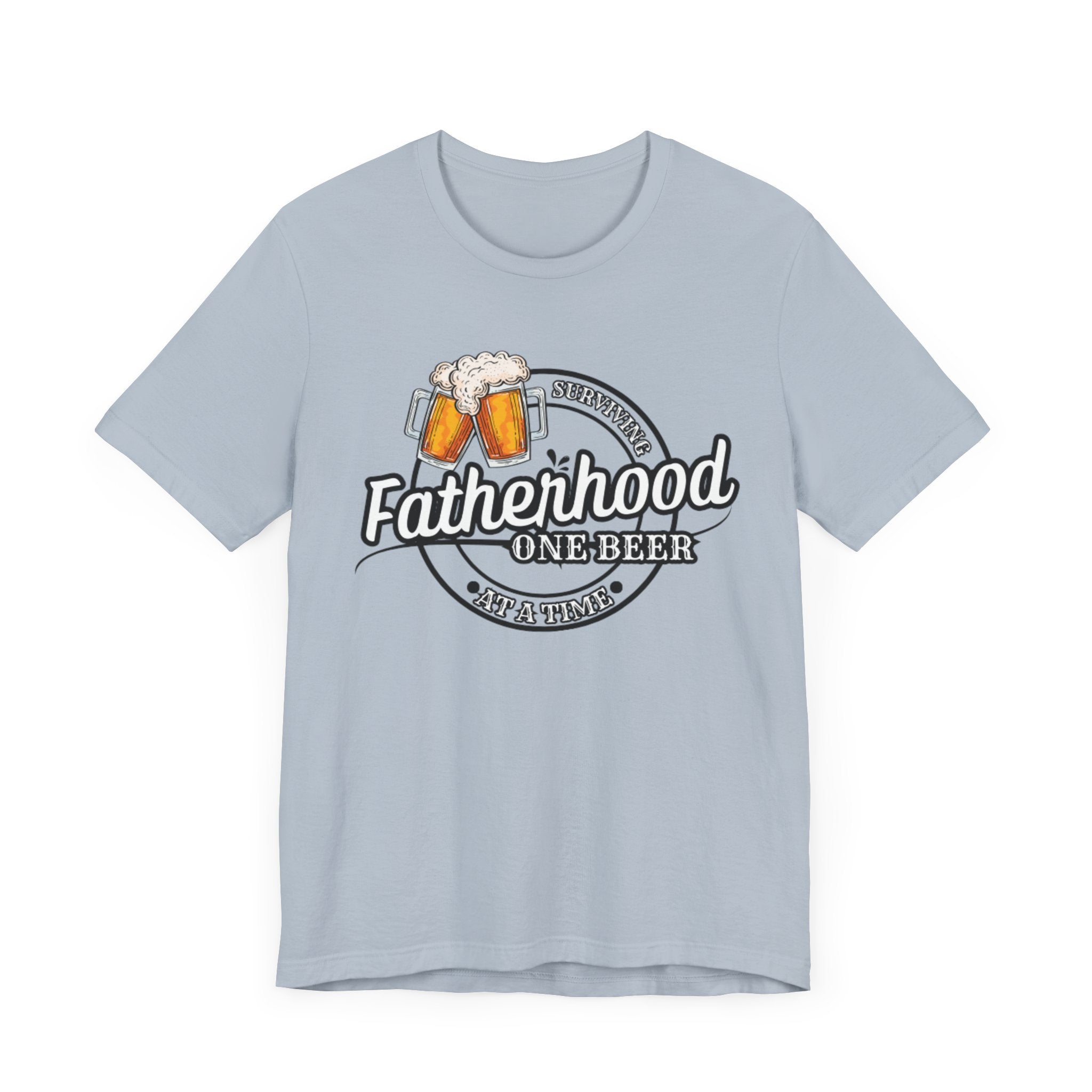 Surviving Fatherhood One Beer At A Time Shirt | Funny Fathers Day Shirt | Gift For Dad | Fathers Day Gift