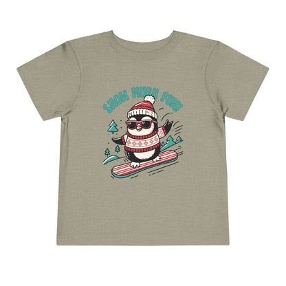 Snow Much Fun Toddler Short Sleeve Tee