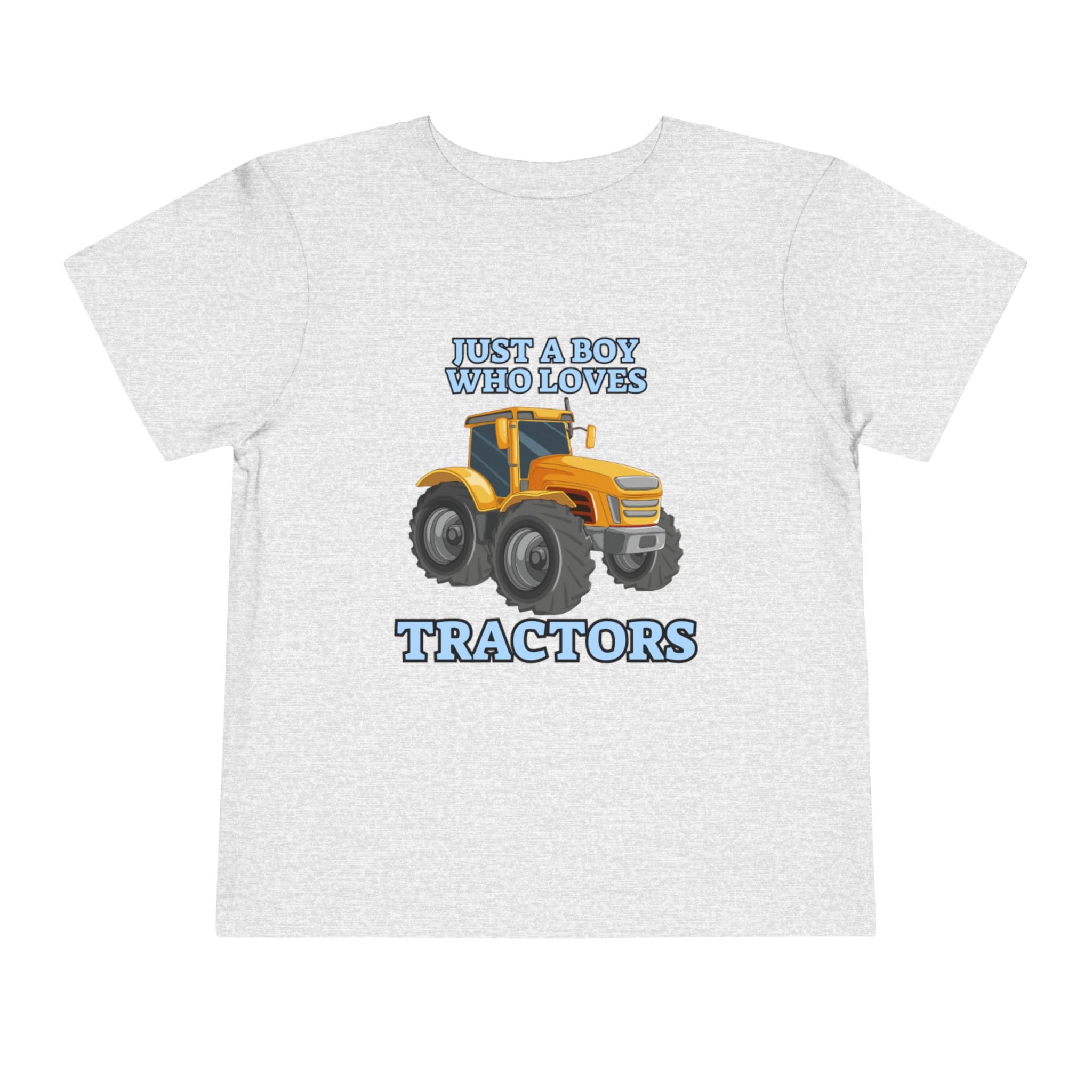 Just a Boy Who Loves Tractors T-shirt | Tractor Toddler Short Sleeve Tee