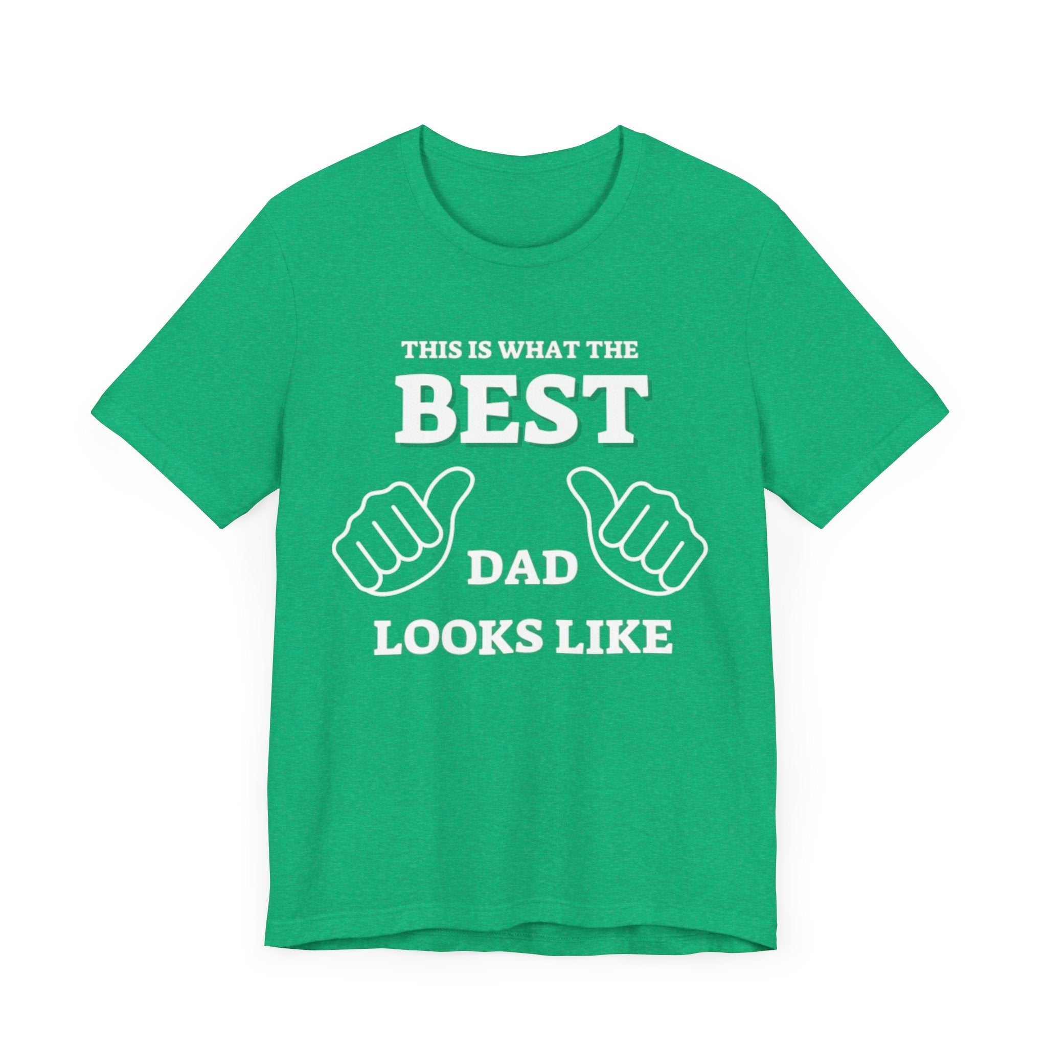 This is what the BEST DAD looks like MENS T-shirt gift | Gift For Dad | Father&