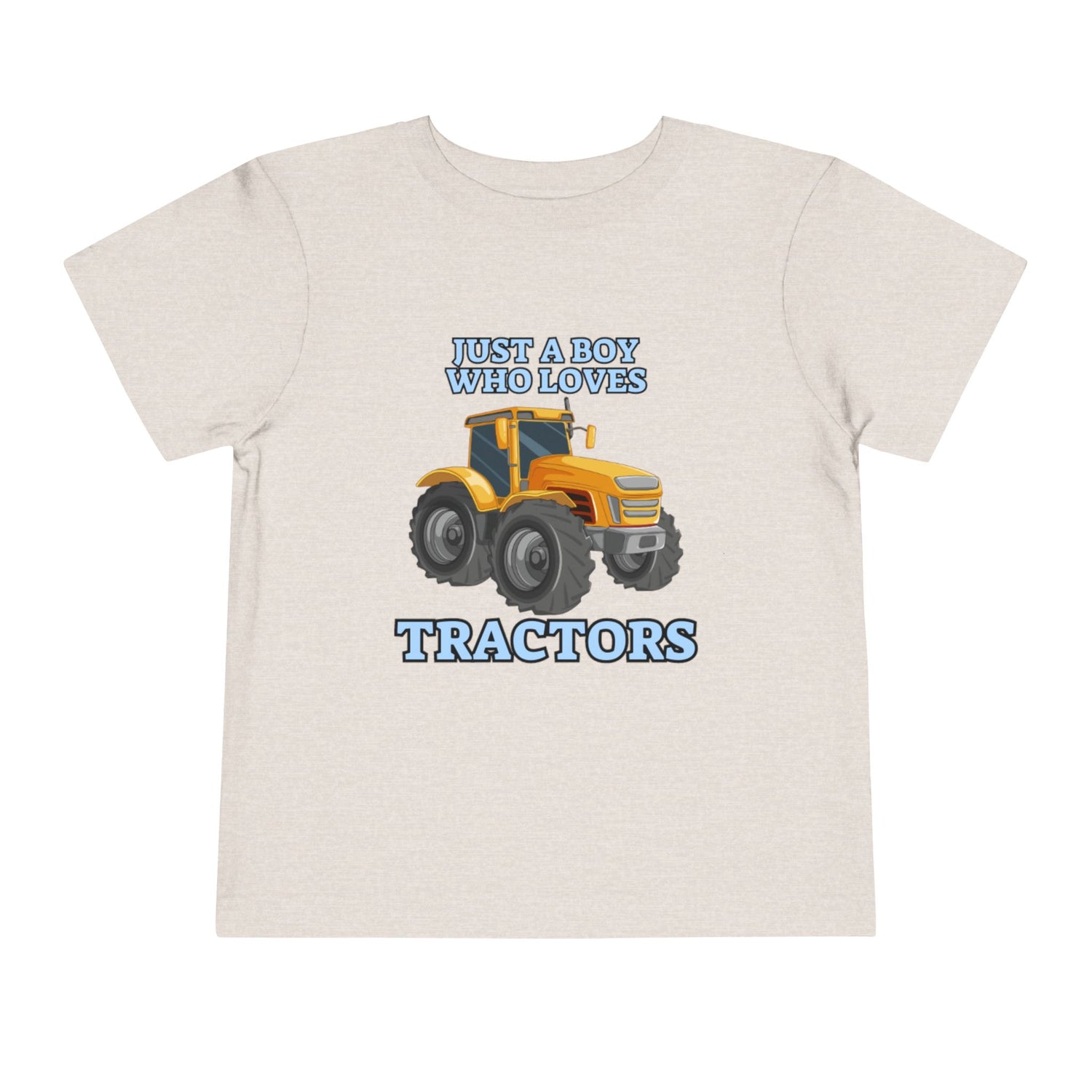 Just a Boy Who Loves Tractors T-shirt | Tractor Toddler Short Sleeve Tee