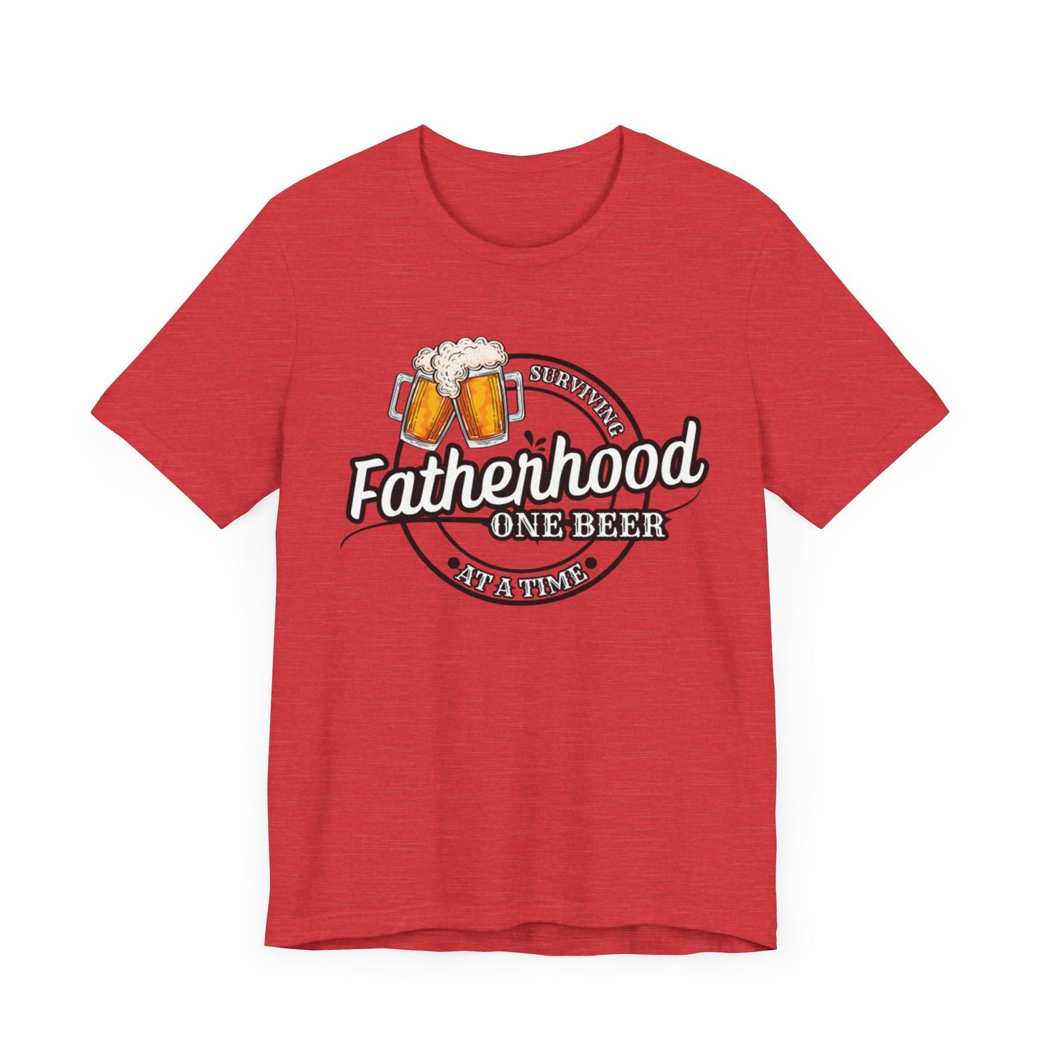 Surviving Fatherhood One Beer At A Time Shirt | Funny Fathers Day Shirt | Gift For Dad | Fathers Day Gift