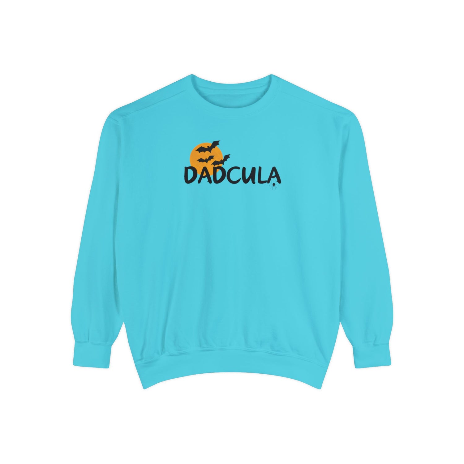 Dadcula Halloween Crewneck | Unisex Garment-Dyed Sweatshirt