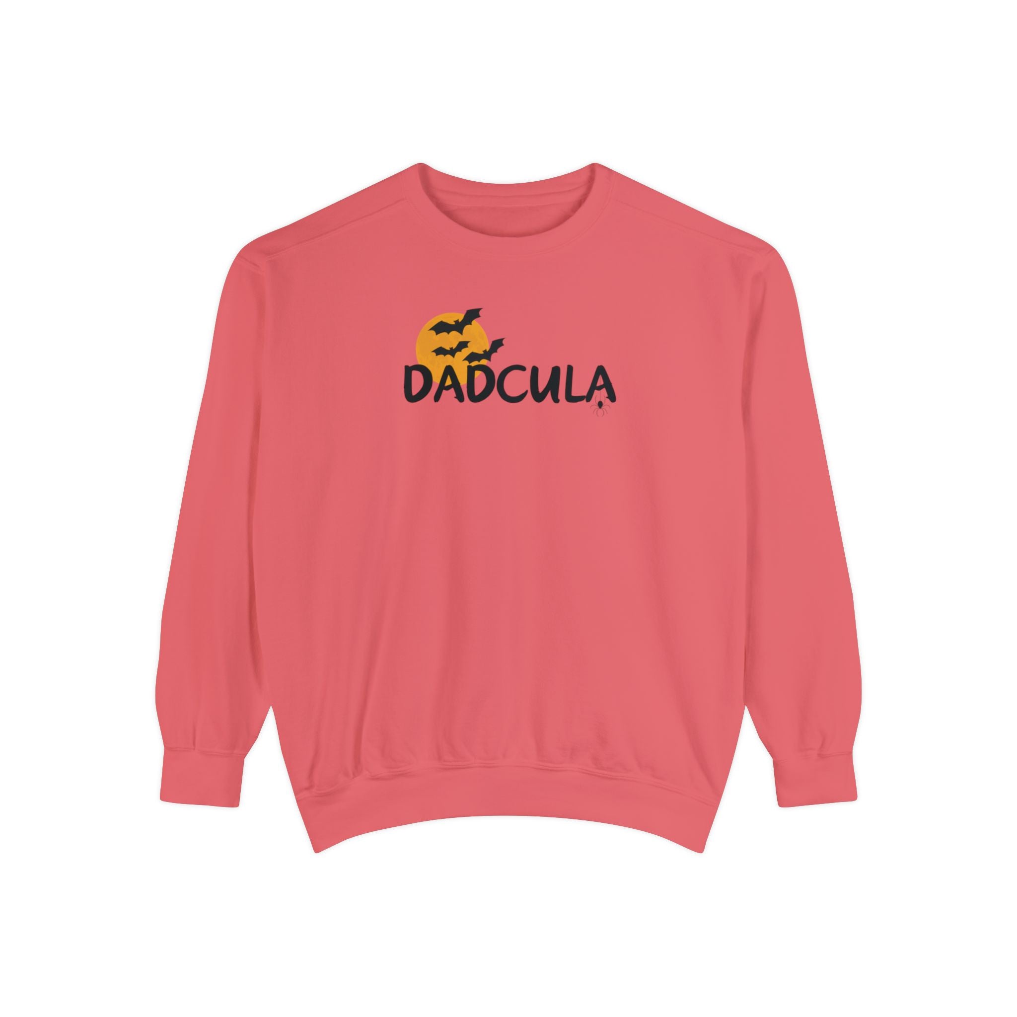 Dadcula Halloween Crewneck | Unisex Garment-Dyed Sweatshirt