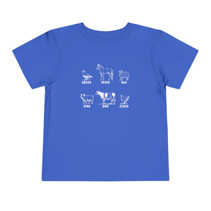 Farm Animal Tee | Farm Animals | Toddler Short Sleeve Tee