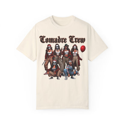 Horror Comadre Crew 6 Ladies Shirt | Horror Shirt | Unisex Garment-Dyed T-shirt