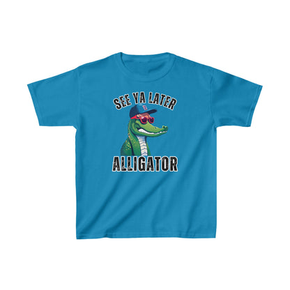 See Ya Later Alligator Kids Heavy Cotton™ Tee | Cool Kids Tee