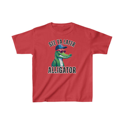 See Ya Later Alligator Kids Heavy Cotton™ Tee | Cool Kids Tee