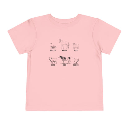 Farm Animal Tee | Farm Animals | Toddler Short Sleeve Tee