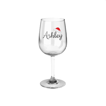 Personalized Christmas Wine Glass - 12oz Goblet for Holiday Cheers