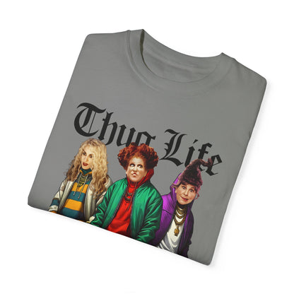 Hocus Pocus Thug Life Shirt | Funny Shirt | Halloween Shirt | Unisex Garment-Dyed T-shirt