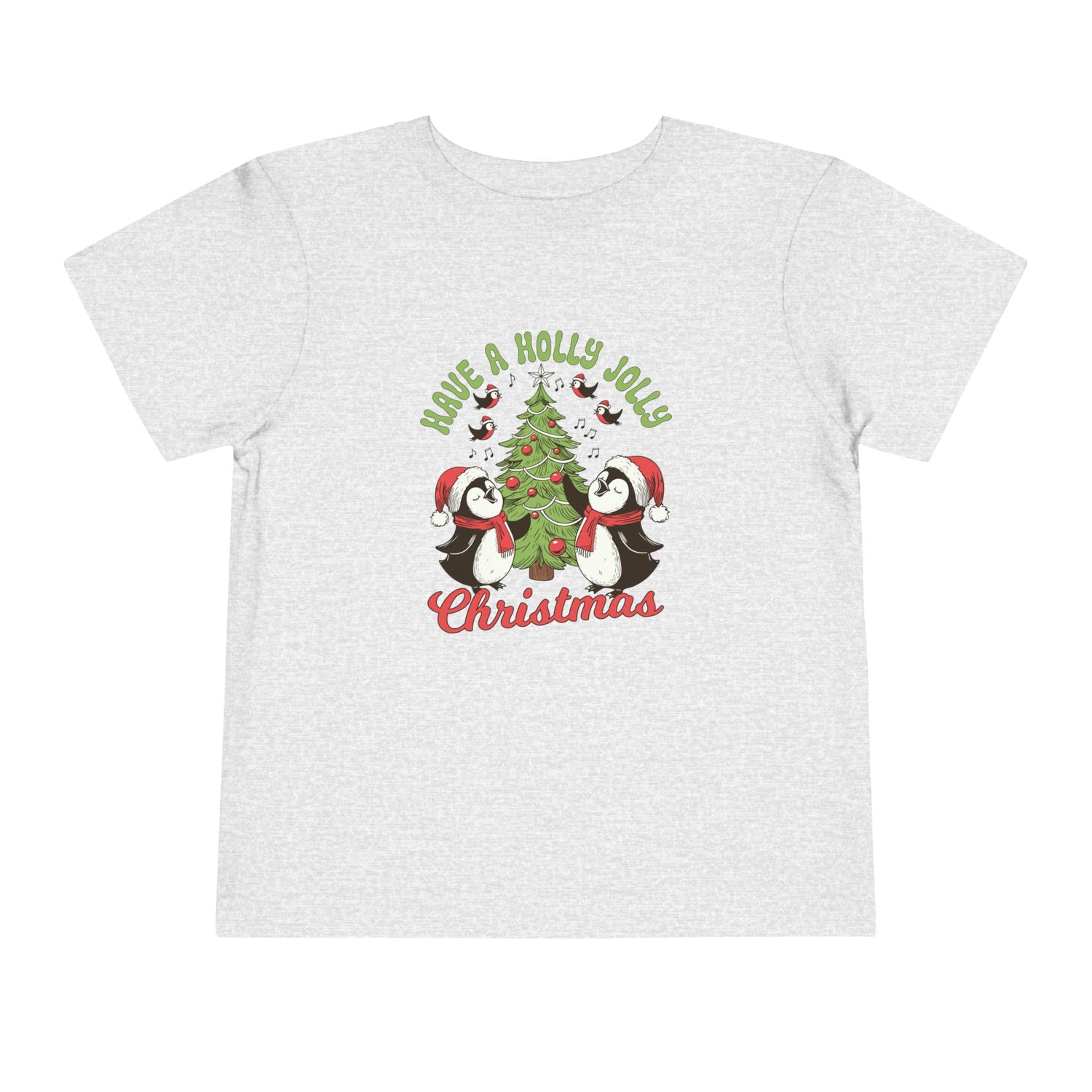 Toddler Christmas Tee - Have a Holly Jolly Christmas Design