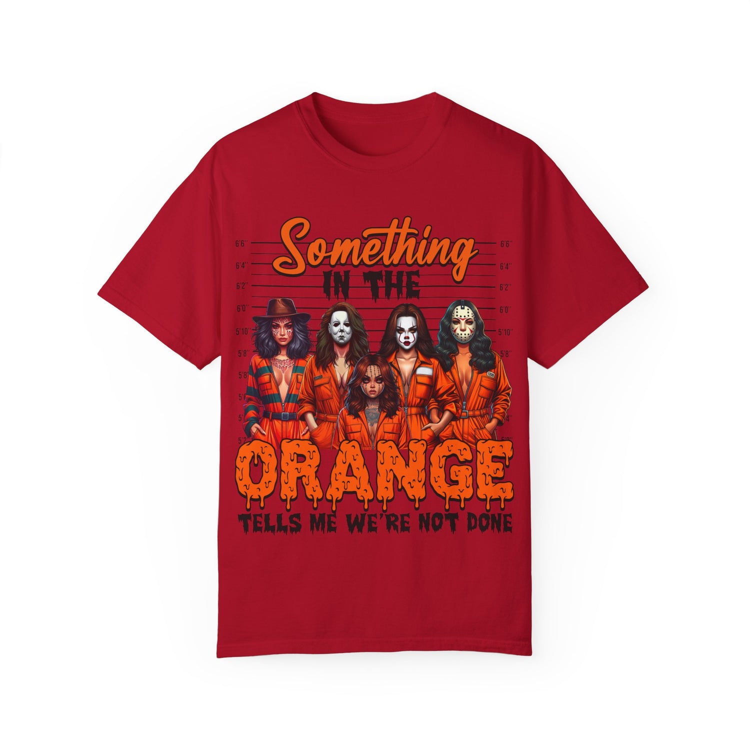 Horror Something in the Orange | Killer Shirt | Unisex Garment-Dyed T-shirt