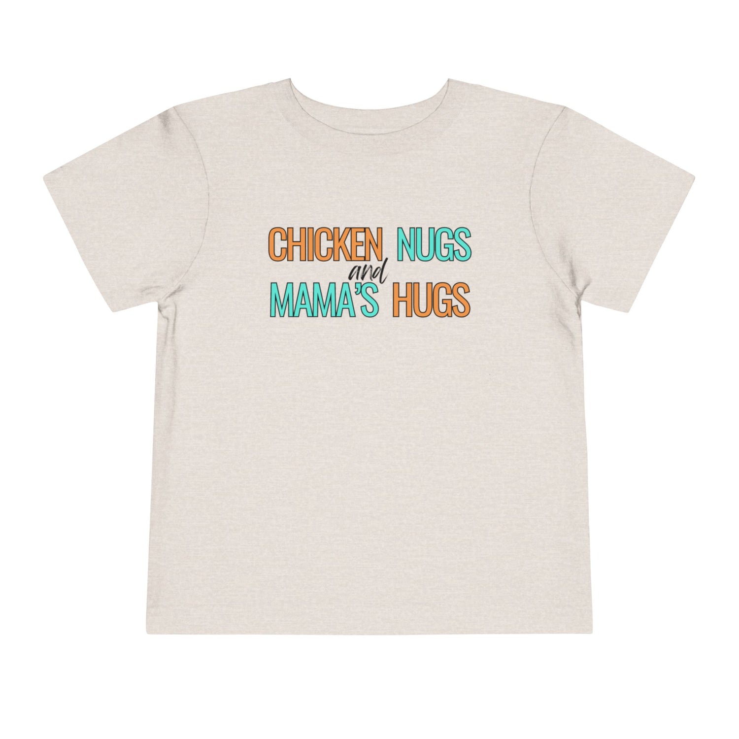 Chicken Nugs &amp; Mama Hugs | Toddler Short Sleeve Tee