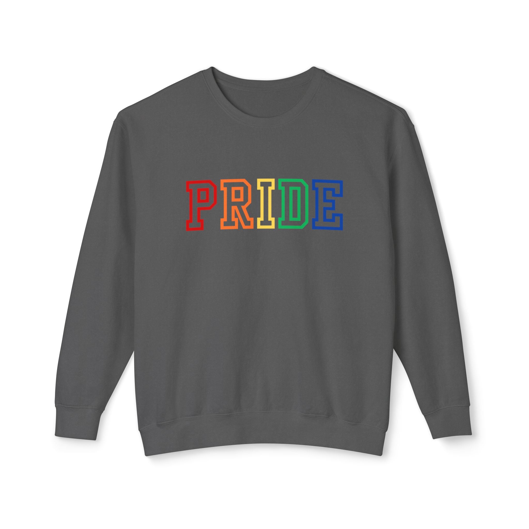 PRIDE Unisex Lightweight Crewneck Sweatshirt | Pride Month | LGBTQ | Pride Crewneck | LGBTQ Crewneck