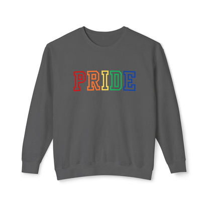 PRIDE Unisex Lightweight Crewneck Sweatshirt | Pride Month | LGBTQ | Pride Crewneck | LGBTQ Crewneck