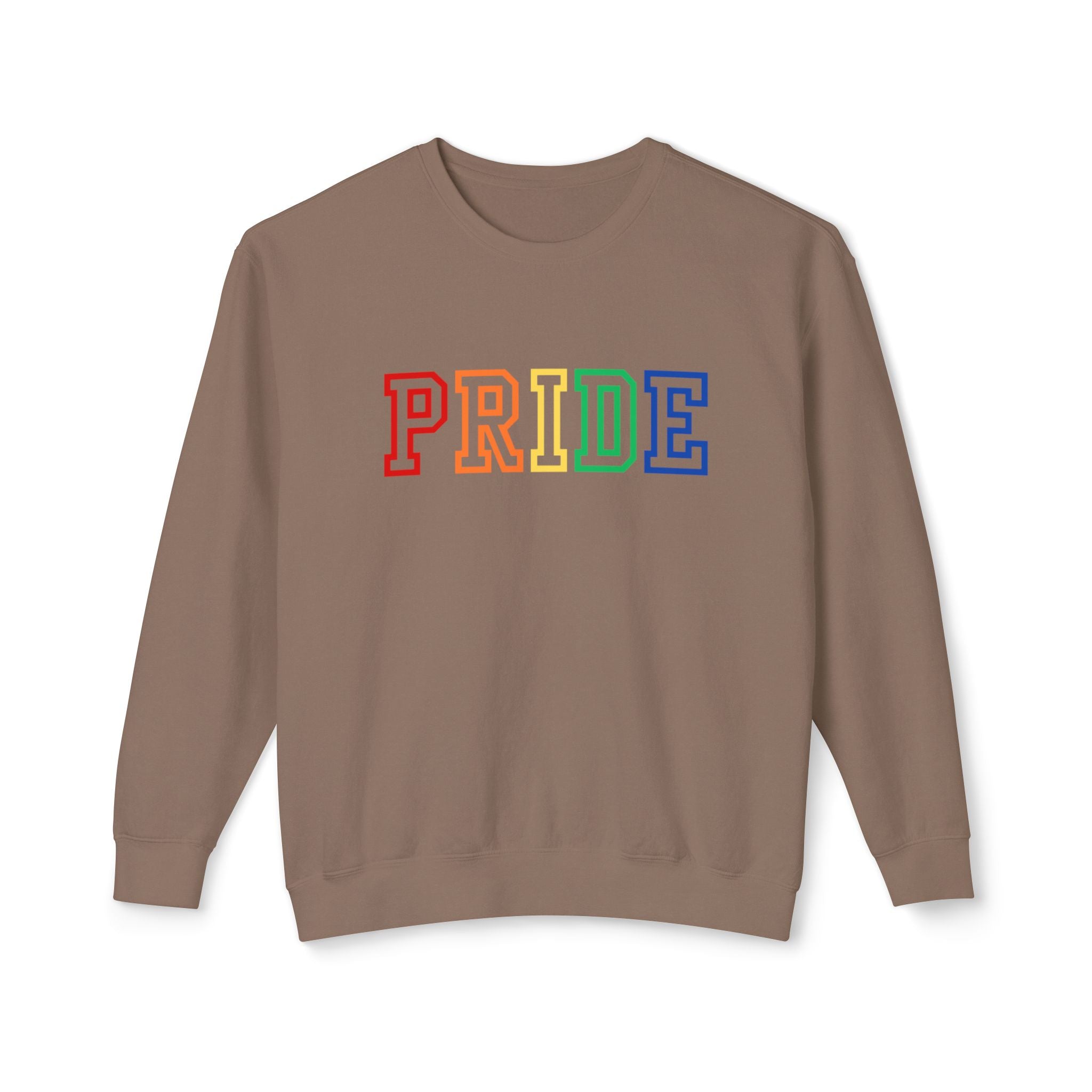 PRIDE Unisex Lightweight Crewneck Sweatshirt | Pride Month | LGBTQ | Pride Crewneck | LGBTQ Crewneck