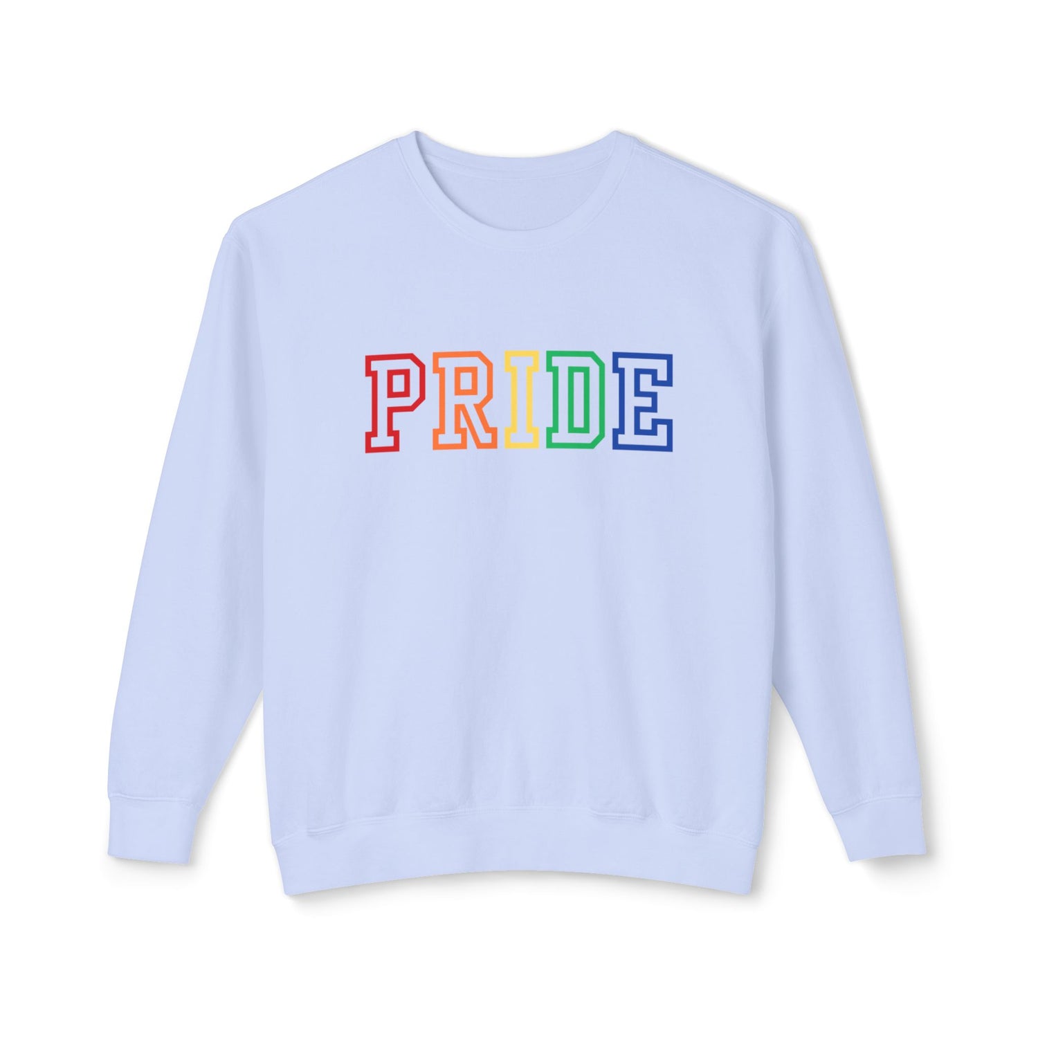 PRIDE Unisex Lightweight Crewneck Sweatshirt | Pride Month | LGBTQ | Pride Crewneck | LGBTQ Crewneck