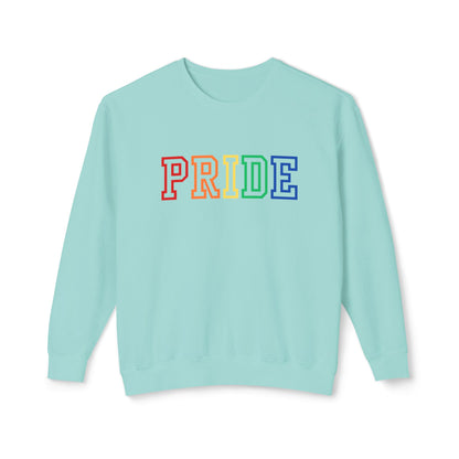 PRIDE Unisex Lightweight Crewneck Sweatshirt | Pride Month | LGBTQ | Pride Crewneck | LGBTQ Crewneck