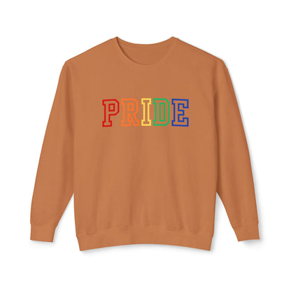 PRIDE Unisex Lightweight Crewneck Sweatshirt | Pride Month | LGBTQ | Pride Crewneck | LGBTQ Crewneck