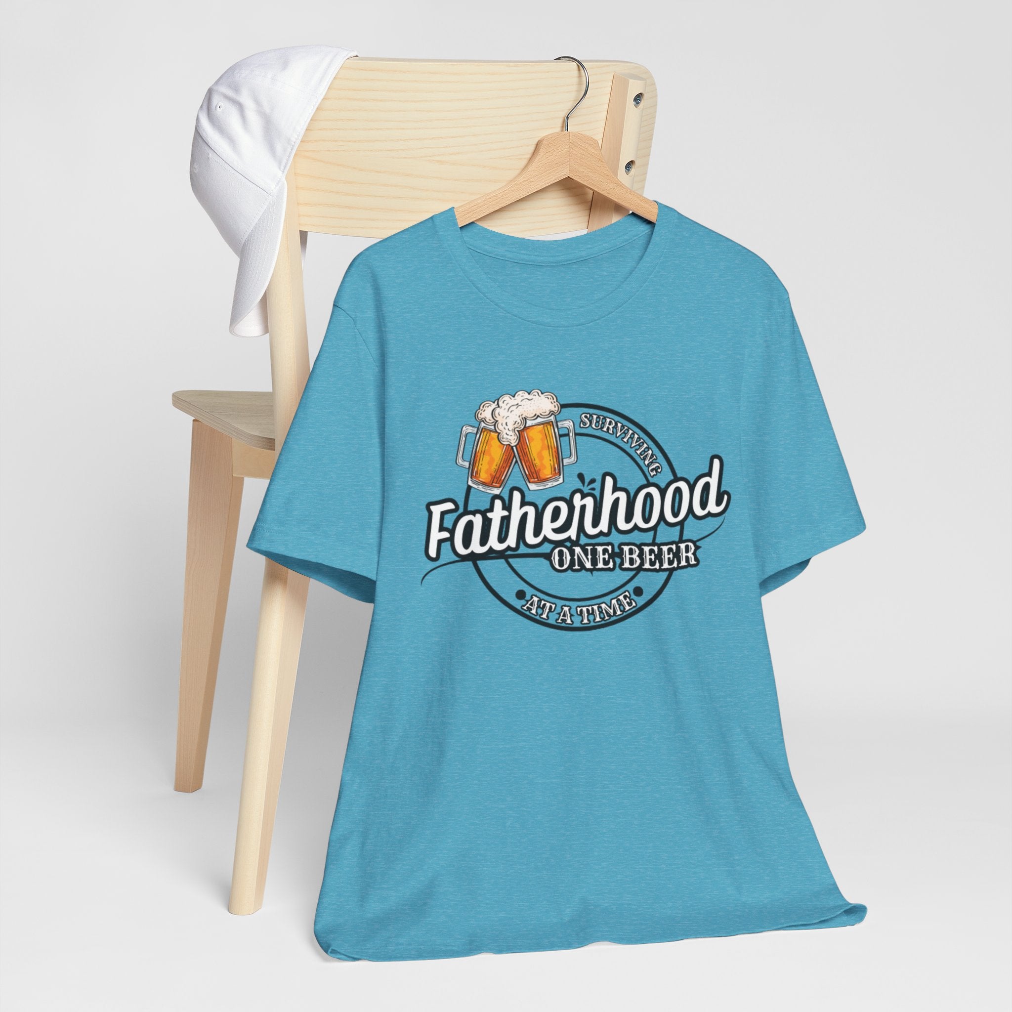 Surviving Fatherhood One Beer At A Time Shirt | Funny Fathers Day Shirt | Gift For Dad | Fathers Day Gift