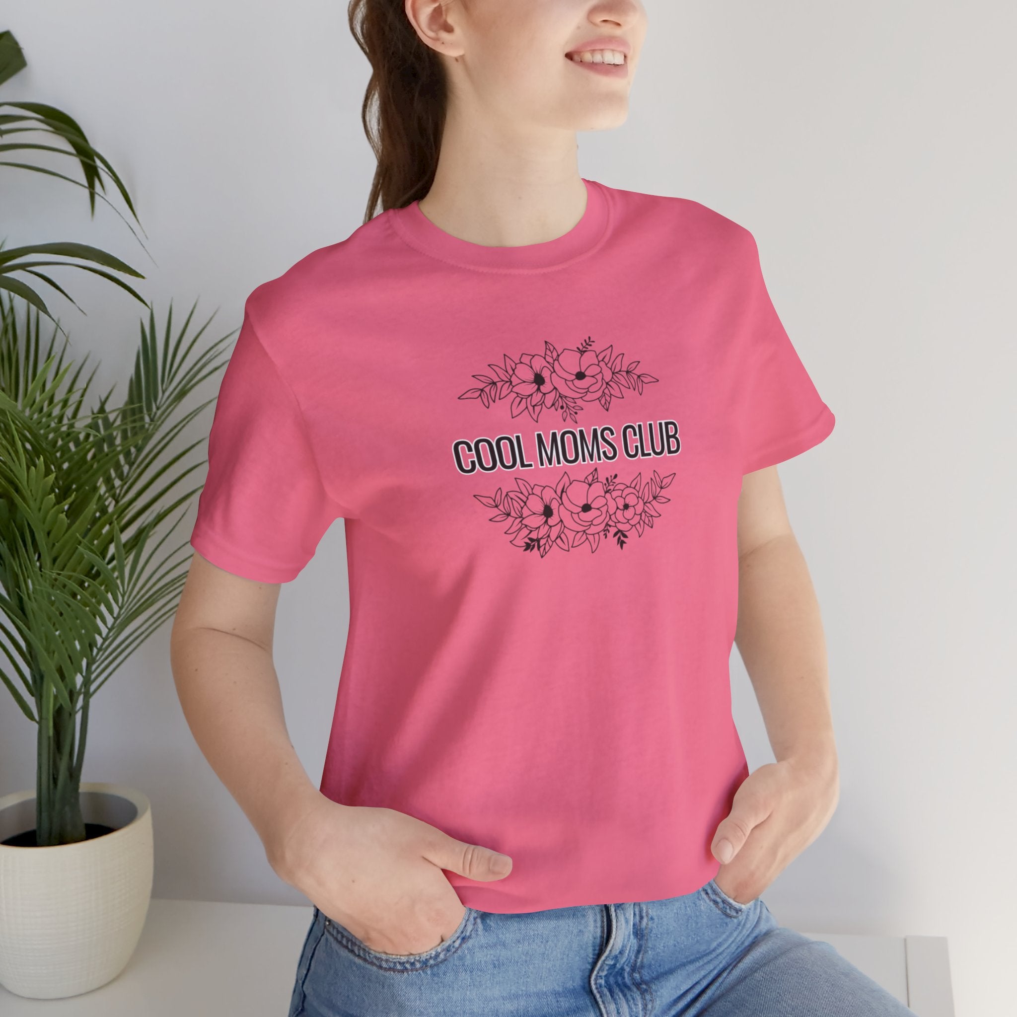 Cool Moms Club Tee | Mom Tee | Unisex Jersey Short Sleeve Tee