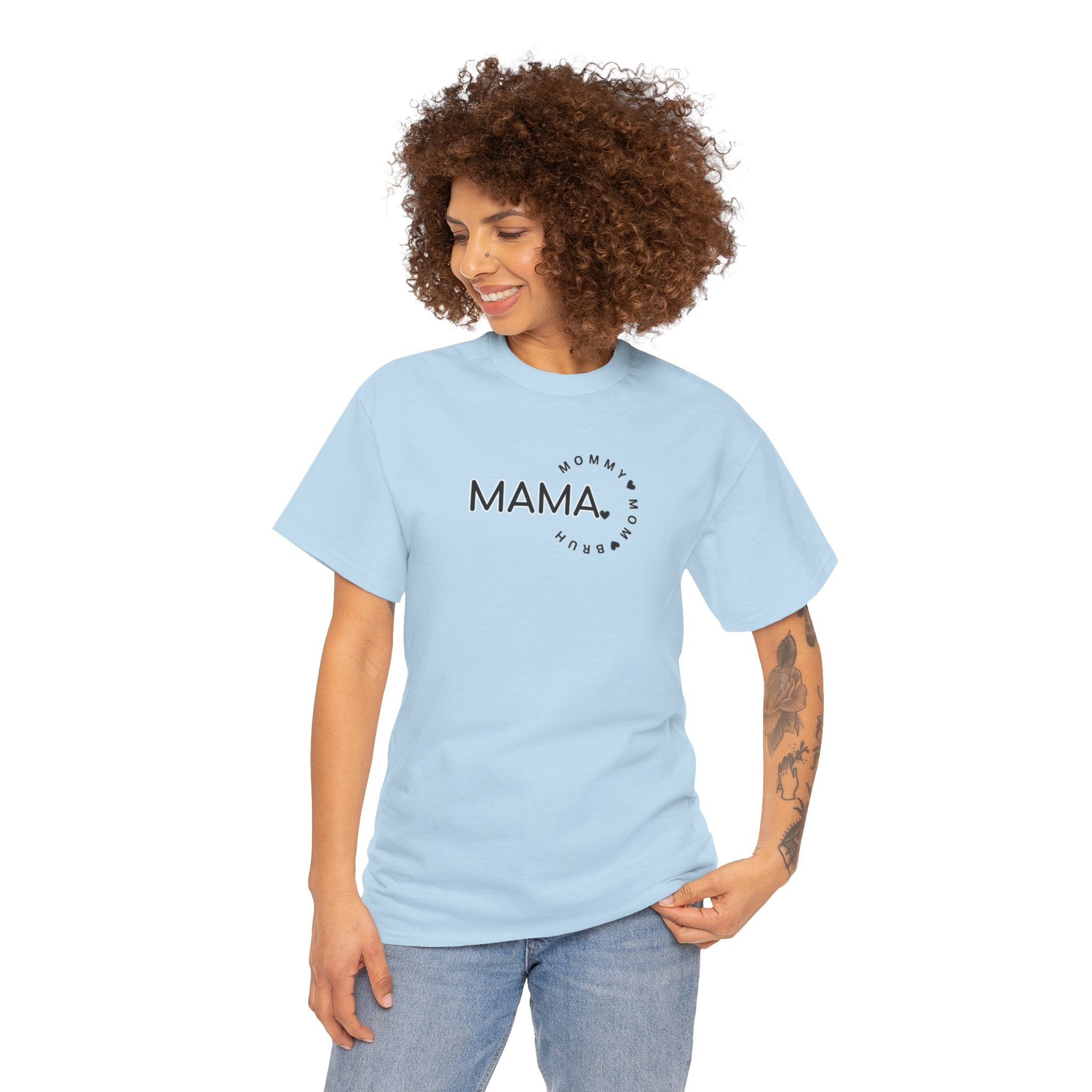 Mama Tee | Mommy Mom Bruh Tee | Unisex Heavy Cotton Tee