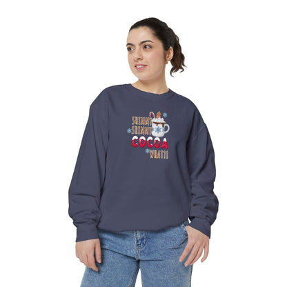 Christmas Crewneck | Shimmy Shimmy Cocoa What?! Crewneck | Unisex Sweatshirt