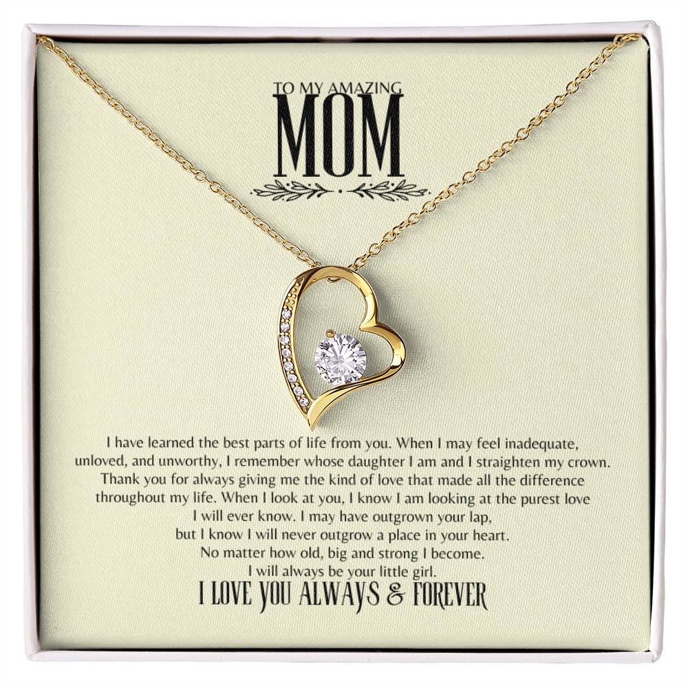 To My Amazing Mom Necklace | Mom Daughter Necklace | Mother&