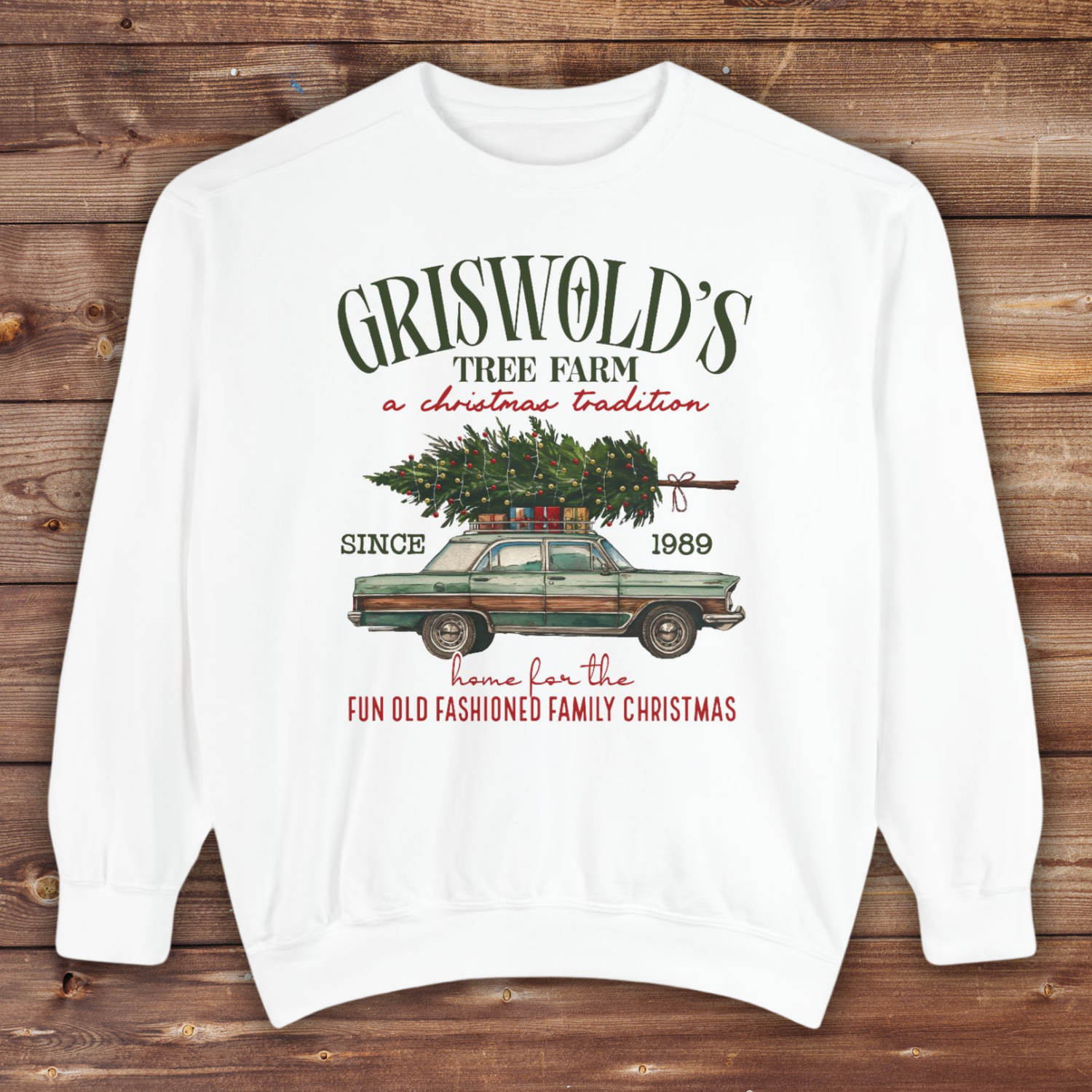 Vintage Christmas Sweatshirt - Griswold&