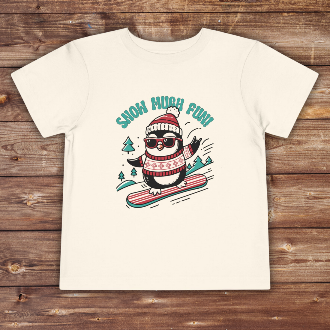 Snow Much Fun Toddler Short Sleeve Tee