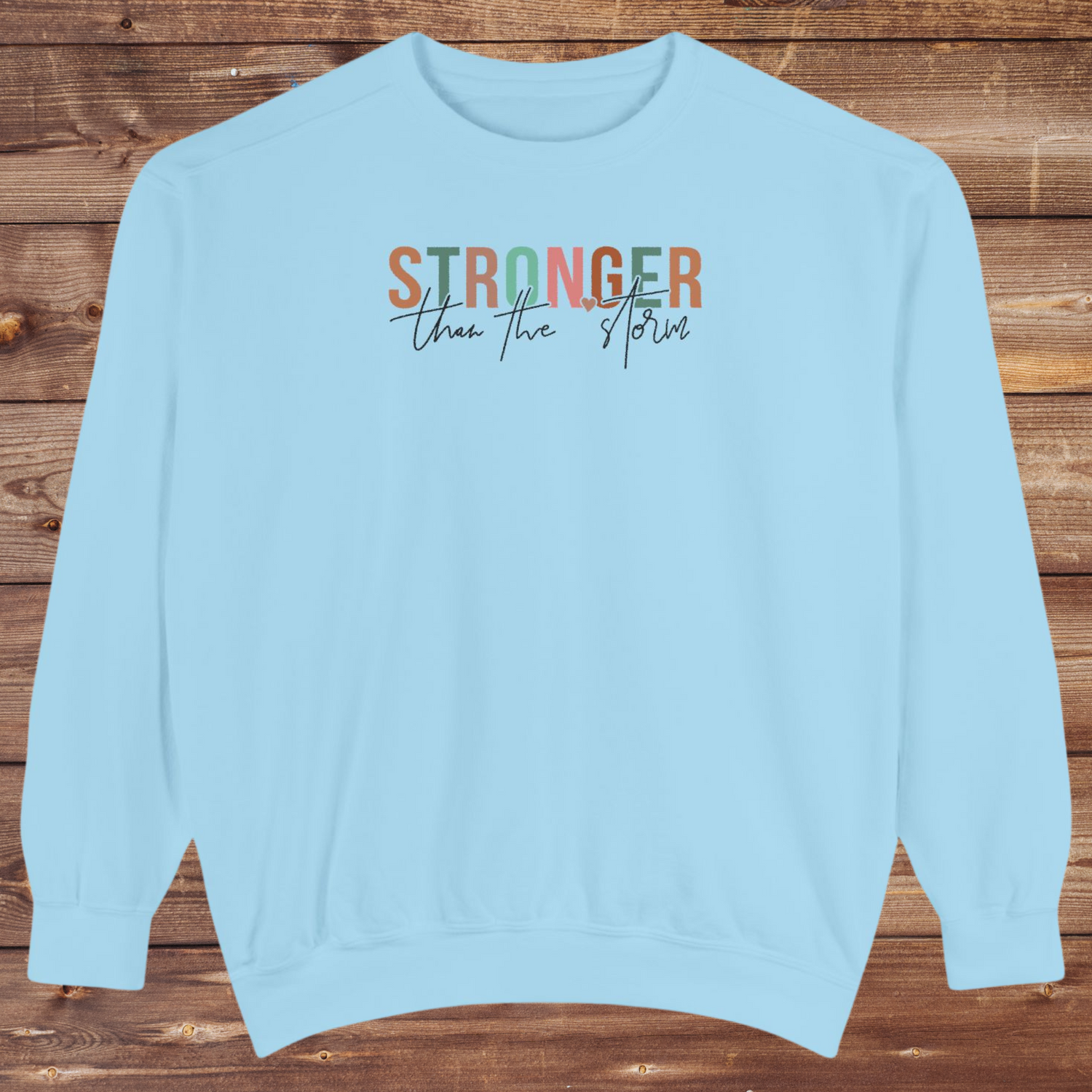 Inspirational Unisex Garment-Dyed Sweatshirt - &