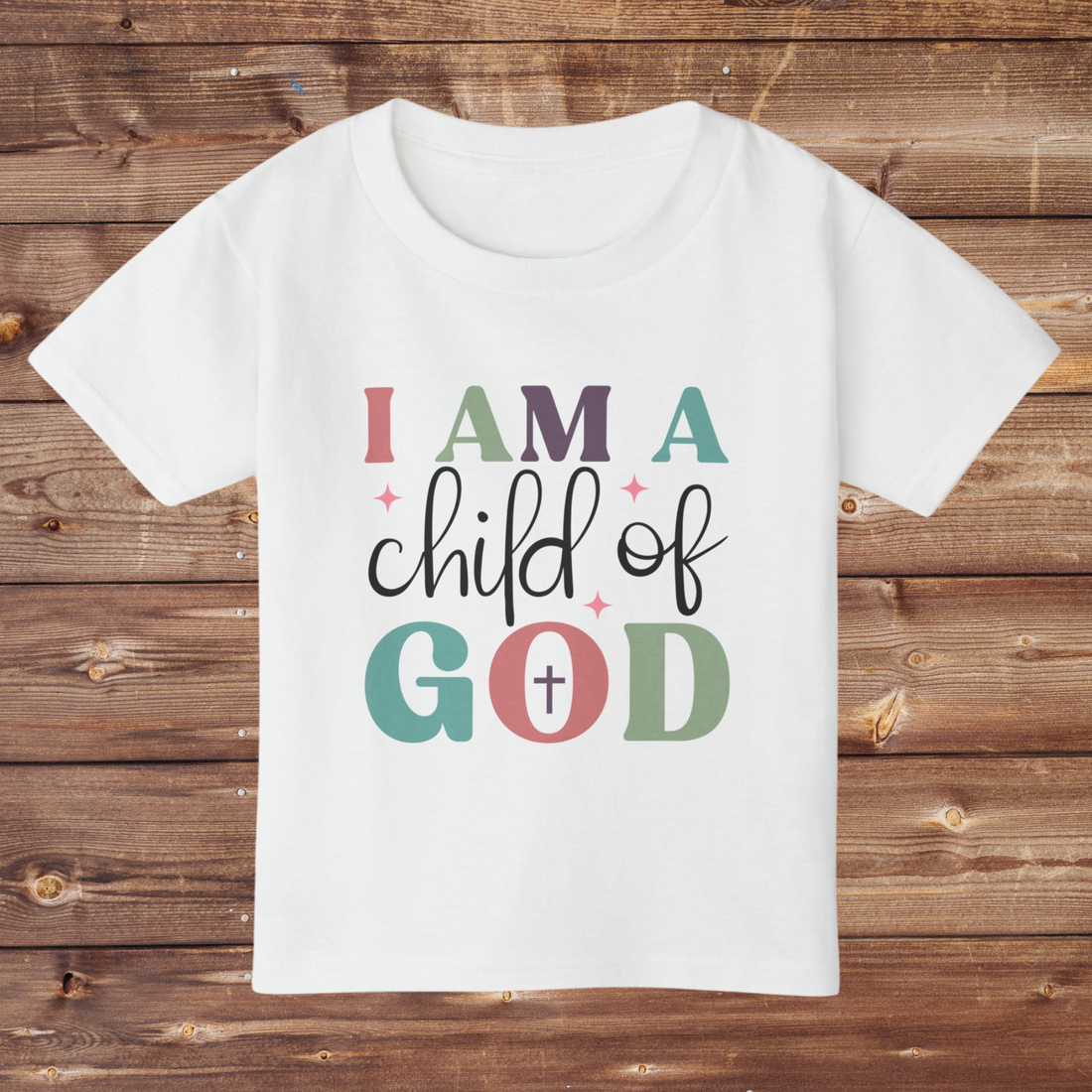 I Am A Child of God Toddler T-Shirt - Faith-Based Kids Tee