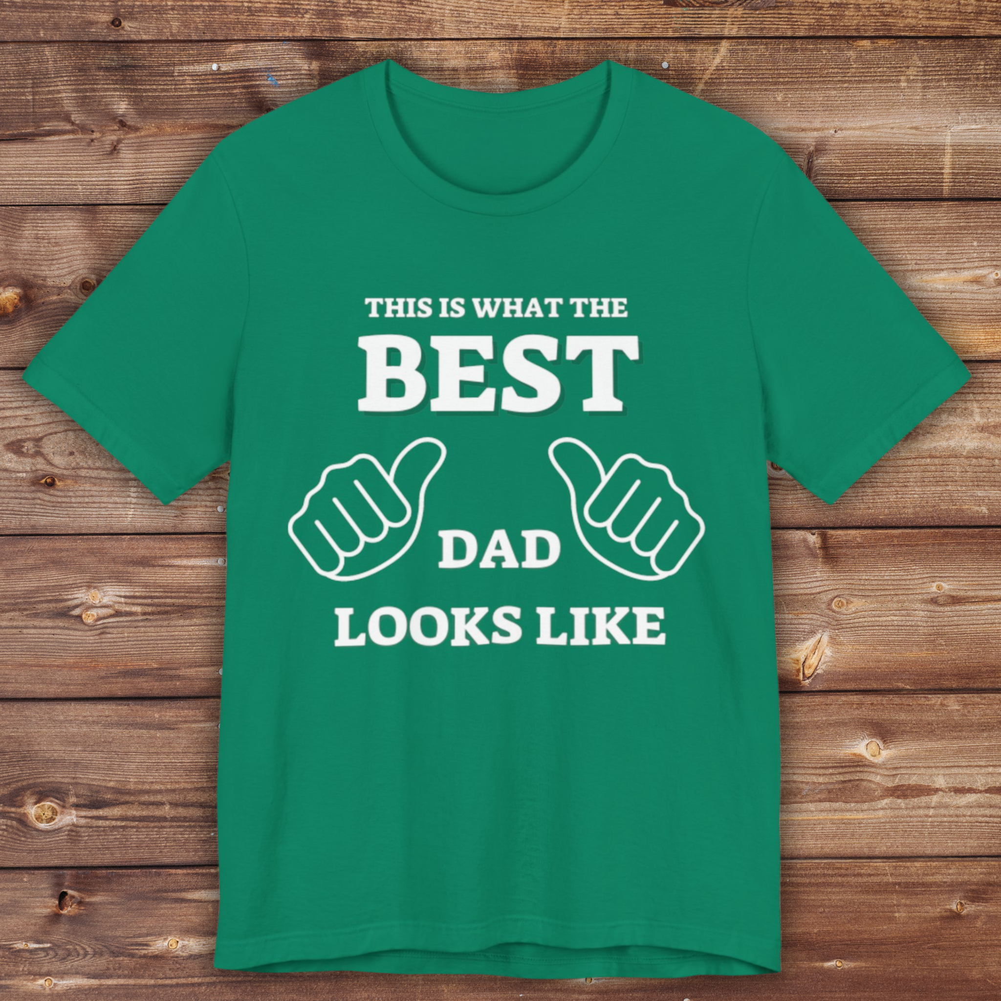 This is what the BEST DAD looks like MENS T-shirt gift | Gift For Dad | Father&