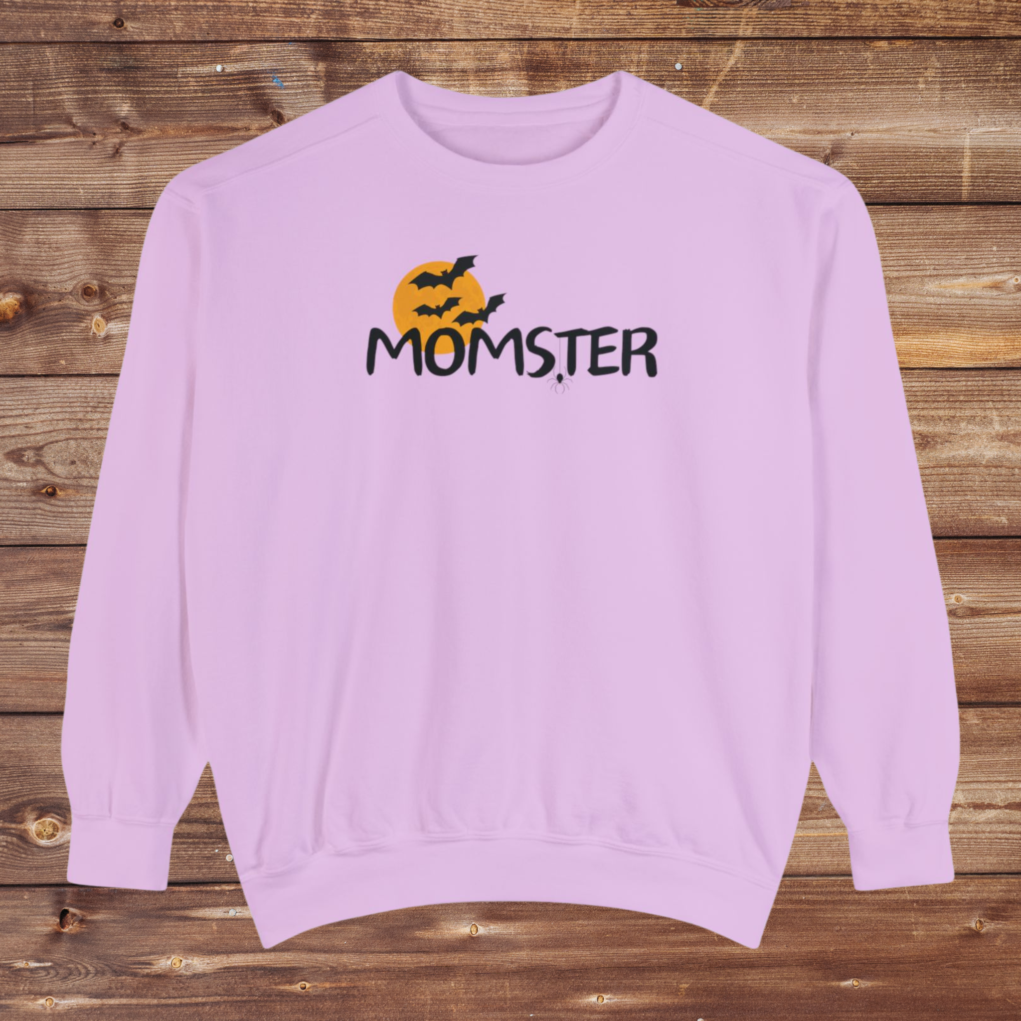 Momster Halloween Crewneck | Unisex Garment-Dyed Sweatshirt